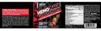 Nutrex Research Black Series Hemo-Rage Underground Fruit Punch - supplement
