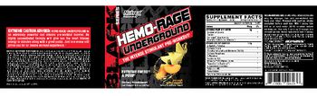Nutrex Research Black Series Hemo-Rage Underground Peach Pineapple - supplement