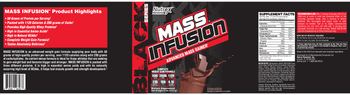 Nutrex Research Black Series Mass Infusion Chocolate - supplement