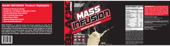 Nutrex Research Black Series Mass Infusion Vanilla - supplement