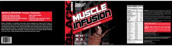 Nutrex Research Black Series Muscle Infusion Chocolate - supplement