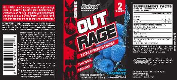 Nutrex Research Black Series Outrage Blue Raspberry - supplement