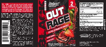 Nutrex Research Black Series Outrage Fruit Punch - supplement