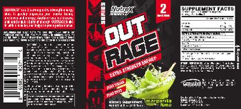 Nutrex Research Black Series Outrage Margarita Lime - supplement