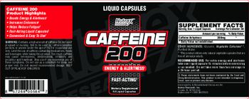 Nutrex Research Caffeine 200 - supplement