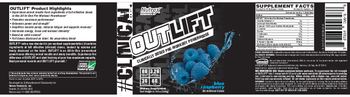 Nutrex Research #Clinical Edge Outlift Blue Raspberry - supplement