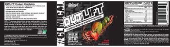 Nutrex Research #Clinical Edge Outlift Fruit Punch - supplement