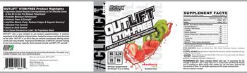 Nutrex Research #Clinical Edge Outlift Stim-Free Strawberry Kiwi - supplement