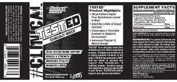 Nutrex Research #Clinical Edge Tested - supplement