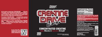 Nutrex Research Creatine Drive Black Unflavored - supplement