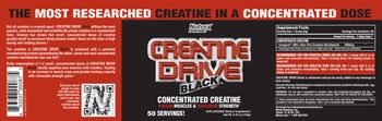 Nutrex Research Creatine Drive Black Unflavored - supplement