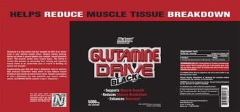 Nutrex Research Glutamine Drive Black Unflavored - unflavored supplement