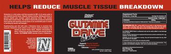 Nutrex Research Glutamine Drive Black Unflavored - unflavored supplement