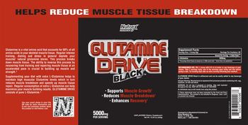 Nutrex Research Glutamine Drive Black - unflavored supplement
