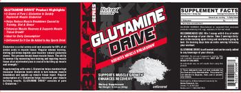Nutrex Research Black Series Glutamine Drive Unflavored - supplement