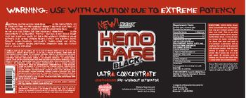 Nutrex Research Hemo Rage Black Malicious Melon - supplement