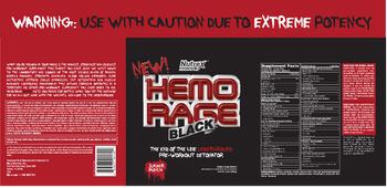 Nutrex Research Hemo Rage Black Sucker Punch - supplement