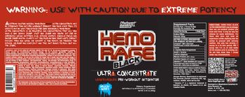 Nutrex Research Hemo Rage Black Ultra Concentrate Bruisin' Berry - supplement