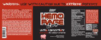 Nutrex Research Hemo Rage Black Ultra Concentrate Malicious Melon - supplement