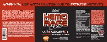 Nutrex Research Hemo Rage Black Ultra Concentrate Orange Creamation - supplement