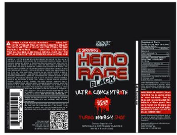 Nutrex Research Hemo Rage Black Ultra Concentrate Sucker Punch - supplement