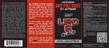 Nutrex Research Lipo 6 Black - supplement