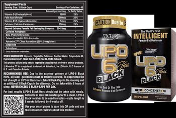 Nutrex Research Lipo 6 Black Hers - supplement