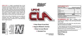 Nutrex Research Lipo-6 CLA - supplement