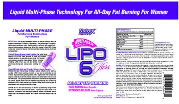 Nutrex Research Lipo 6 Hers - supplement