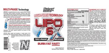 Nutrex Research Lipo 6X - supplement