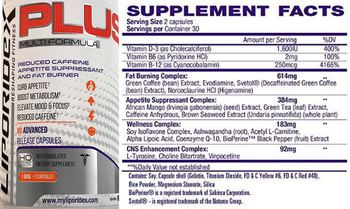 Nutrex Research Liporidex Plus - supplement