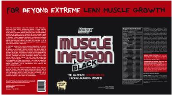 Nutrex Research Muscle Infusion Black Vanilla Beast - supplement