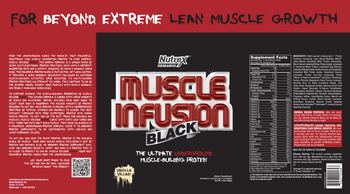 Nutrex Research Muscle Infusion Black Vanilla Villain - supplement
