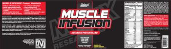 Nutrex Research Muscle Infusion Chocolate Banana Crunch - supplement
