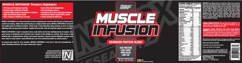 Nutrex Research Muscle Infusion Vanilla - supplement