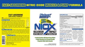 Nutrex Research NIOX Maximum Impact - supplement