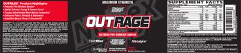 Nutrex Research Outrage Fruit Punch - supplement