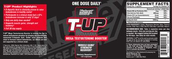 Nutrex Research Black Series T-UP - supplement