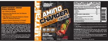 Nutrex Research #UltraFit Series Amino Charger +Energy Fruit Punch - supplement