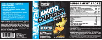 Nutrex Research #UltraFit Series Amino Charger +Hydration Peach Pineapple - supplement