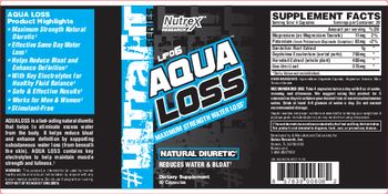 Nutrex Research #UltraFit Series Lipo6 Aqua Loss - supplement
