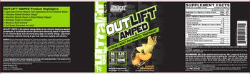 Nutrex Research #UltraFit Series Outlift Amped Peach Pineapple - supplement