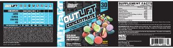 Nutrex Research #UltraFit Series Outlift Concentrate Sour Shox - supplement