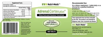 Nutri-Meds Adrenal Cortex Plus - supplement