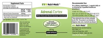 Nutri-Meds Adrenal Cortex - supplement