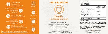 Nutri-RIch Fortify - supplement