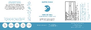 Nutri-RIch Mini Me DHA 100 mg - supplement