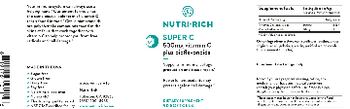 Nutri-RIch Super C 500 mg - supplement