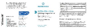 Nutri-RIch Ultra EPA + DHA 1,000 mg - supplement