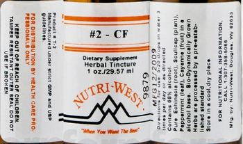 Nutri-West #2 - CF - supplement